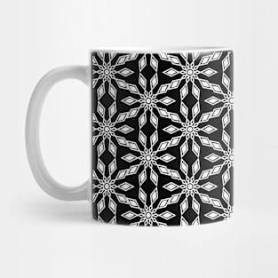 Black and white seamless pattern Mug